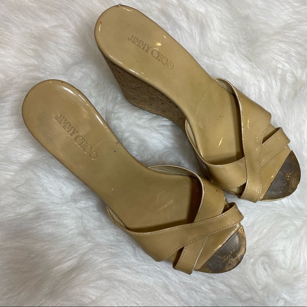 Jimmy Choo wedge sandals